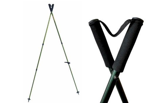 X3M1 HTripod shooting stick, double