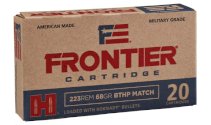 Patronas Hornady .223Rem. BTHP Match 4,4g Frontier