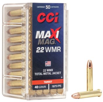 Patronas CCI .22WMR  MAXI-MAG 2,59g TMJ