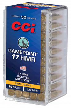 Patronas CCI .17HMR GAMEPOINT 1,3g JSP