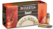 Patronas Federal .22LR  Premium GOLD MEDAL 2,59g  LRN