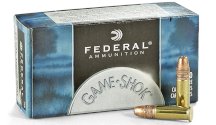 Patronas Federal .22LR GAME SHOK 2,46g CPHP