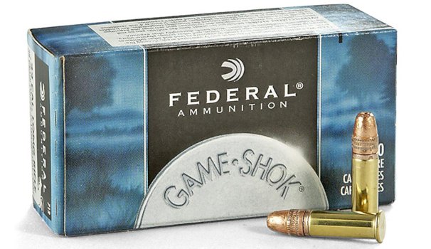 Patronas Federal .22LR GAME SHOK 2,46g CPHP