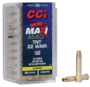 Patronas CCI .22WMR  MAXI-MAG TNT  1,94g JHP