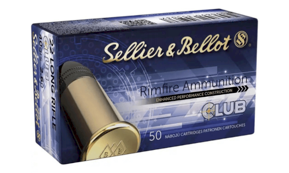 SELLIER&BELLOT Patronas .22LR CLUB 2,6g LRN