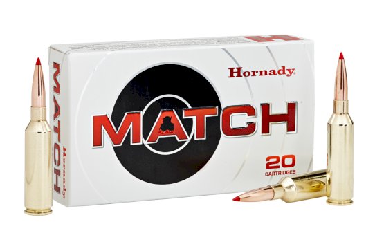 Patronas Hornady 6,5 Creedmoor ELD 7,8g MATCH