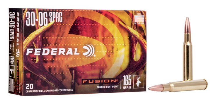 Patronas Federal .30-06 SP Bonded 11,7g FUSION