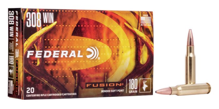 Patronas Federal .308Win. SP Bonded 11,7g FUSION