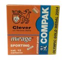 Patronas Clever Mirage 12/70 Compak Sporting BIOR T2 28g  Nr.8½