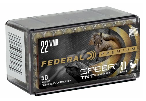 Patronas Federal .22WMR  SPEER TNT 1,94g HP