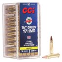 Patronas CCI .17HMR TNT GREEN  1,0g HP - Bezsvina