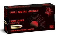 Patronas GECO 9mm Luger FMJ 8,0g