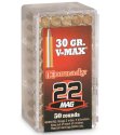 Patronas Hornady .22WMR V-MAX 1,95g