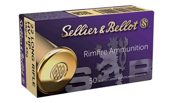 SELLIER&BELLOT Cartridges .22LR High Velocity 2,45g HP