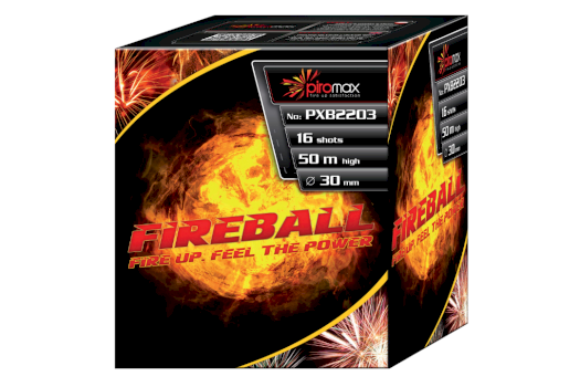 PIROMAX Stobru bloks FIREBALL, 16 - ŠĀV.