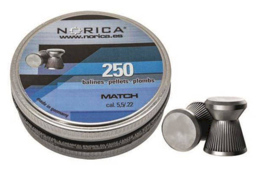 NORICA Lodītes 5,5mm/.22 MATCH