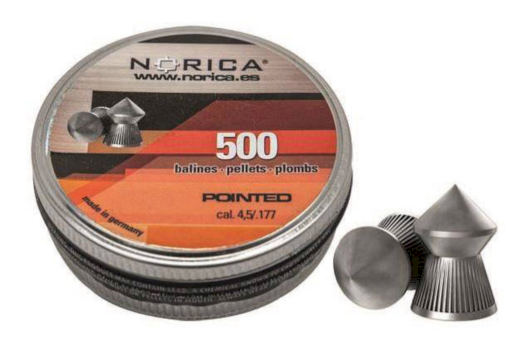 NORICA Lodītes 4,5mm/.177 POINTED, 500gb