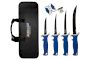 ACCUSHARP 6 piece fillet knife kit with sharpener