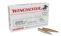 WINCHESTER Patronas .223Rem. FMJ 3,6g