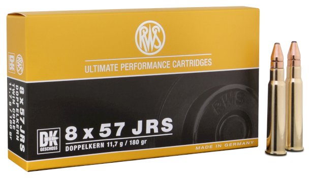 Patronas RWS 8 x 57 JRS, DK 11,7g