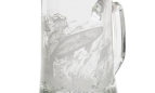 ARTINA Beer cup with fish, 500ml