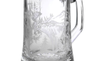 ARTINA Beer cup with moose and bear, 500ml