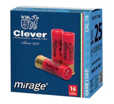 Patronas CLEVER MIRAGE 16/70 Steel 24g Nr.3