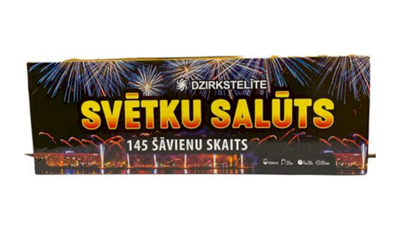 Firework SVĒTKU SALŪTS, 145 - shots