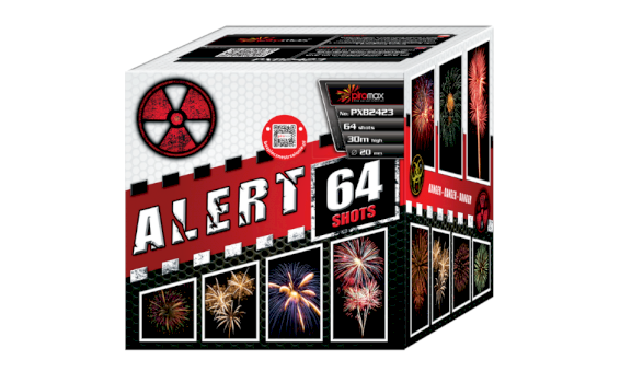 PIRMOAX Firework ALERT, 64 - shots