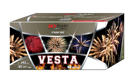 PIROMAX Firework  VESTA, 60 - shots
