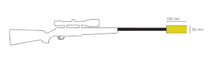 HAUSKEN Silencer SK156 MKII cal. 7mm/.30, M14x1