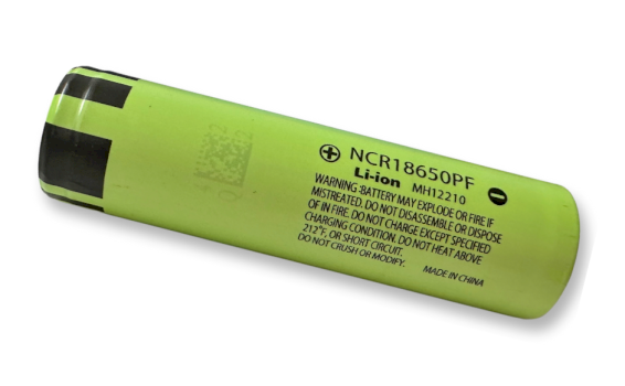 SANYO Lithium-ion battery NCR18650GA 3450mAh 10A 3.6V