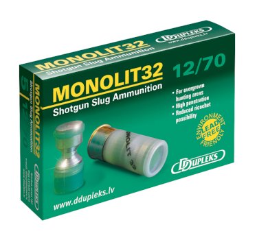 Patronas DDupleks 12/70 Monolit 32g