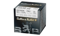 SELLIER&BELLOT Patronas .222Rem. FMJ 3,24g