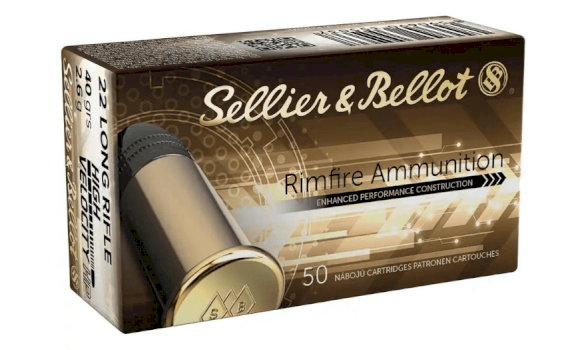 SELLIER&BELLOT Cartridges .22LR High Velocity 2,6g HP