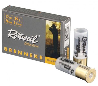 Patronas Rottweil 12/76 Brenneke Magnum 39g