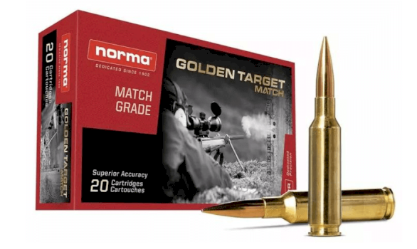 NORMA Cartridges 6,5 Creedmoor HPBT Golden Target 9,27g 