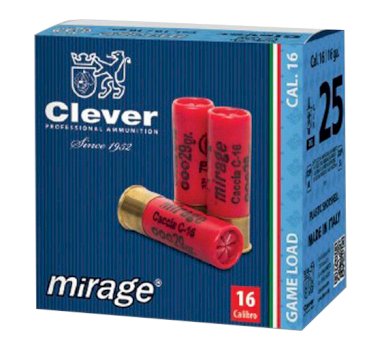 Patronas Clever Mirage 16/70 Hunting 29g Nr.4/0-5/0