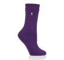 HEAT HOLDERS Women's socks LITE PLAIN DAHLIA