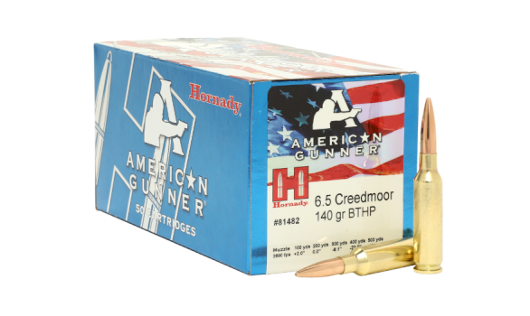 HORNADY Cartridges 6,5 Creedmoor BTHP 9,1g AG