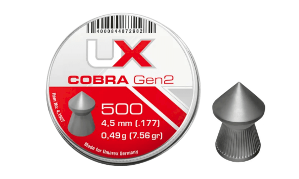 UMAREX Pellets 4,5mm (.177) COBRA, 500pcs
