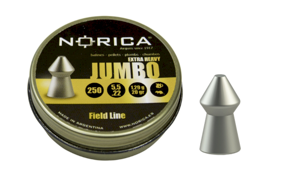 NORICA Pellets 4,5mm/.177 JUMBO EXTRA HEAVY, 250pcs