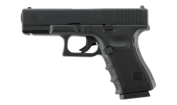 UMAREX Pneimatiskā pistole GLOCK 19 Gen4 MOS 4,5mm (.177) BB, CO2