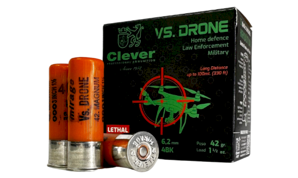 CLEVER Cartridges MIRAGE 12/76 Versus Drone 42g #4BK Nr. 7/0 6,2mm
