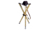FARM-LAND Folding chair - three-legged LUXUS/NATUR