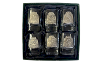 JAGERGLASS Set of vodka glasses, 50ml/6pcs