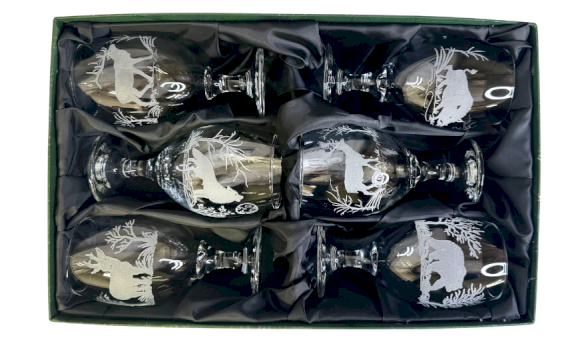 JAGERGLASS Set of beer glasses, 300ml/6pcs