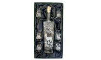 JAGERGLASS Set of vodka glasses with carafe