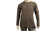 KOS FASHION Long-sleeved T-shirt with wild boar