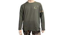 KOS FASHION Long-sleeved T-shirt with hunter